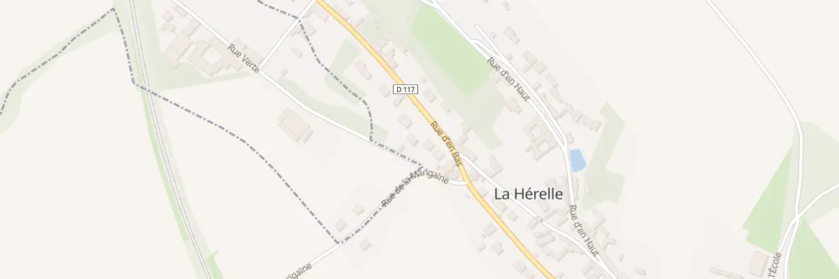 Plan du 10 Rue d’En Bas à La Hérelle