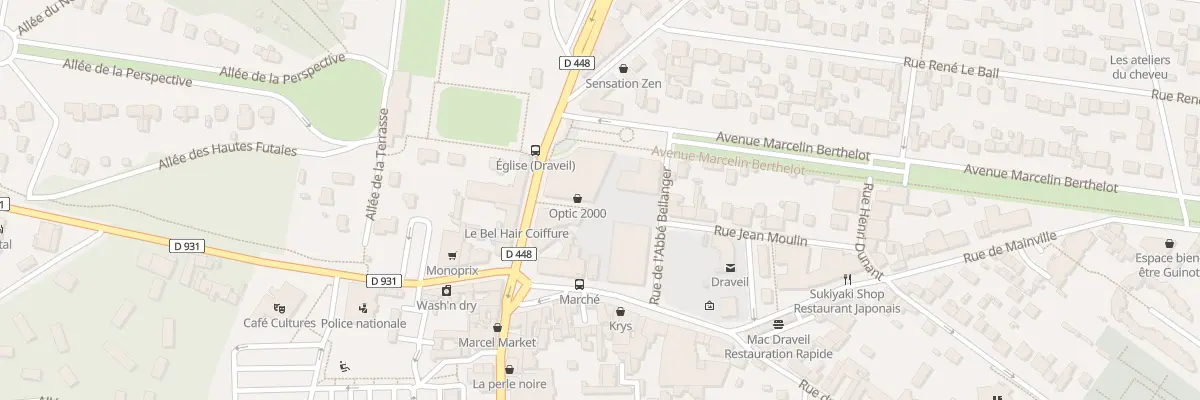 Plan du 9 Rue de l’Abbé Bellanger à Draveil