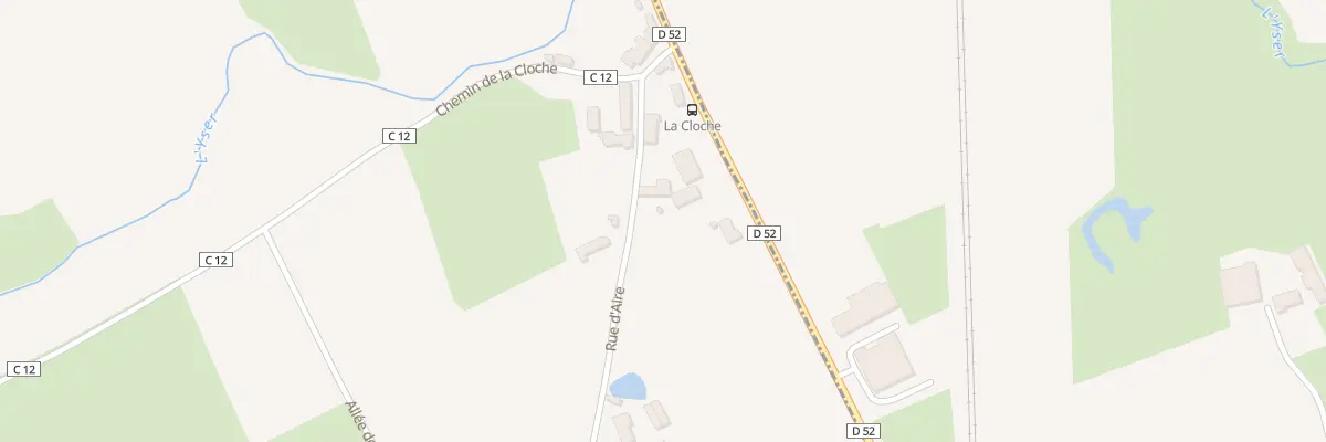 Plan du 3 Rue d’Aire à Zegerscappel