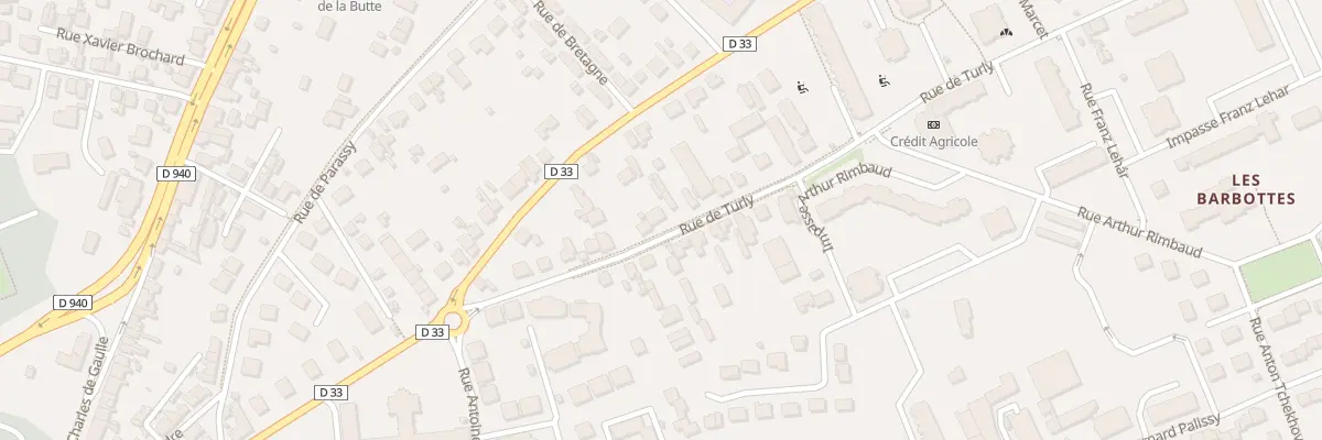 Plan du 19 Rue de Turly à Bourges