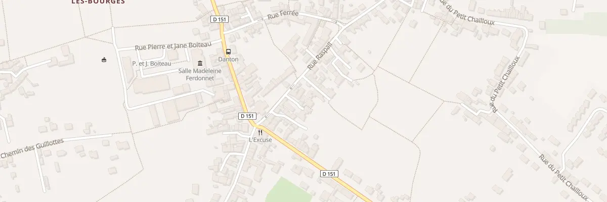 Plan du 20 Rue Raspail à Bourges