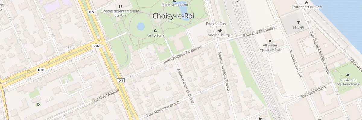 Plan du 15 Rue Waldeck Rousseau à Choisy-le-Roi