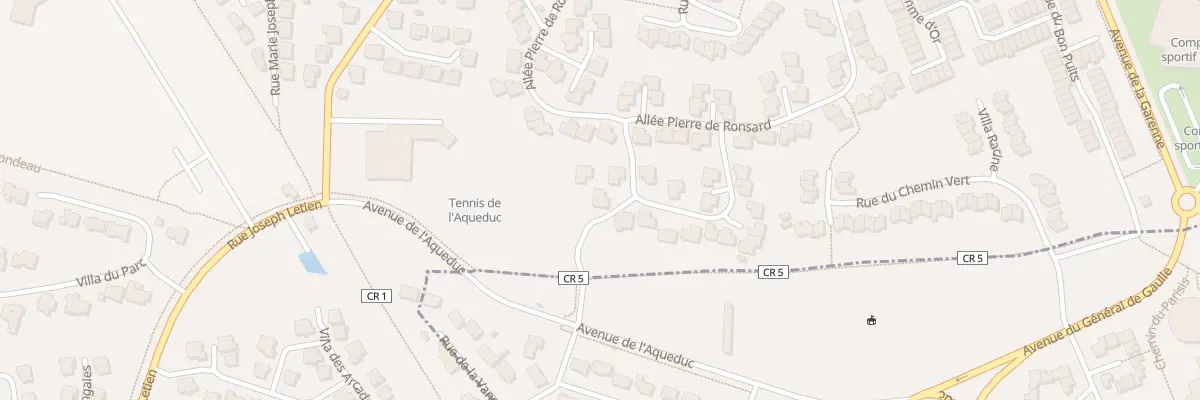 Plan du 80 All Ronsard à Évry-Courcouronnes