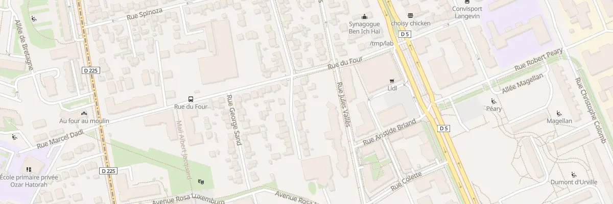 Plan du 47 Rue Etienne Dolet à Choisy-le-Roi