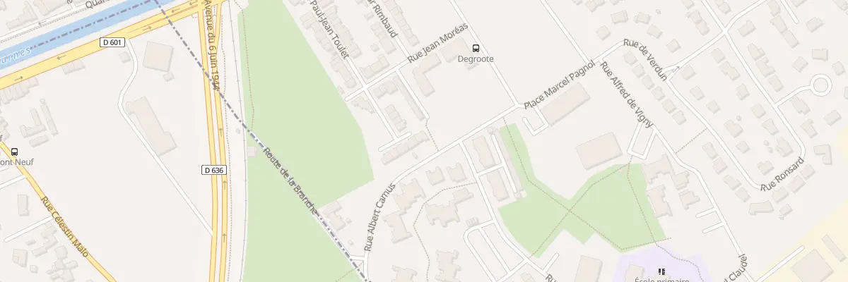 Plan du 44 Rue Paul-Jean Toulet à Téteghem-Coudekerque-Village