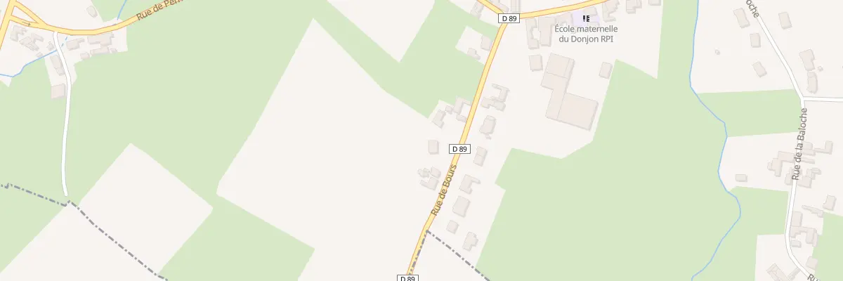 Plan du 8 Rue de Bours à Marest