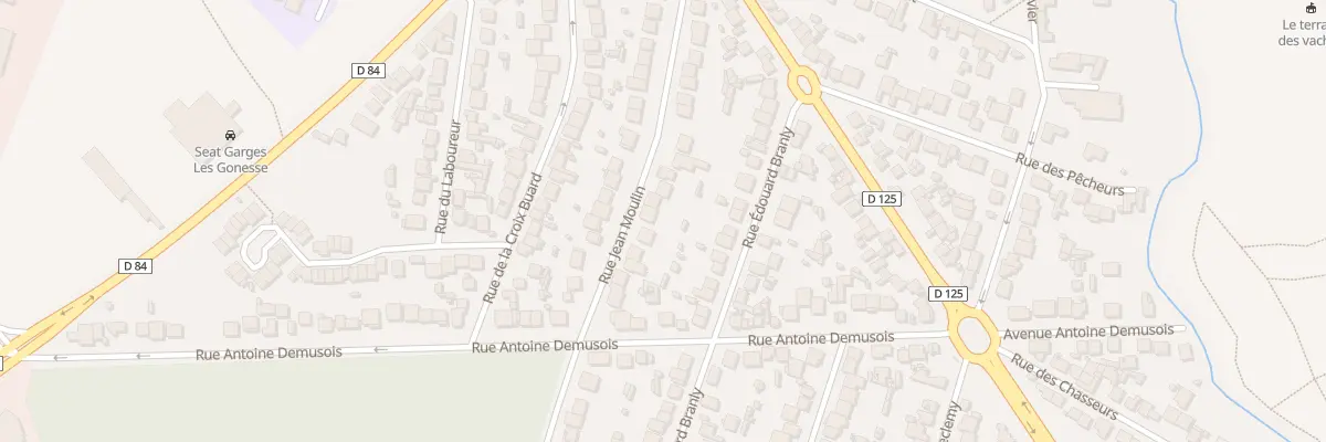 Plan du 31 Rue Jean Moulin à Garges-lès-Gonesse
