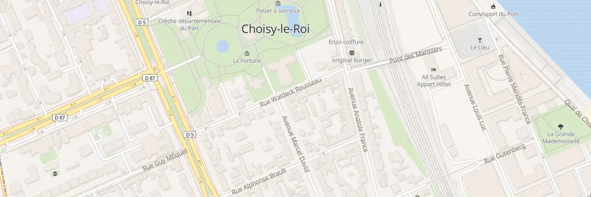 Plan du 13 Rue Waldeck Rousseau à Choisy-le-Roi