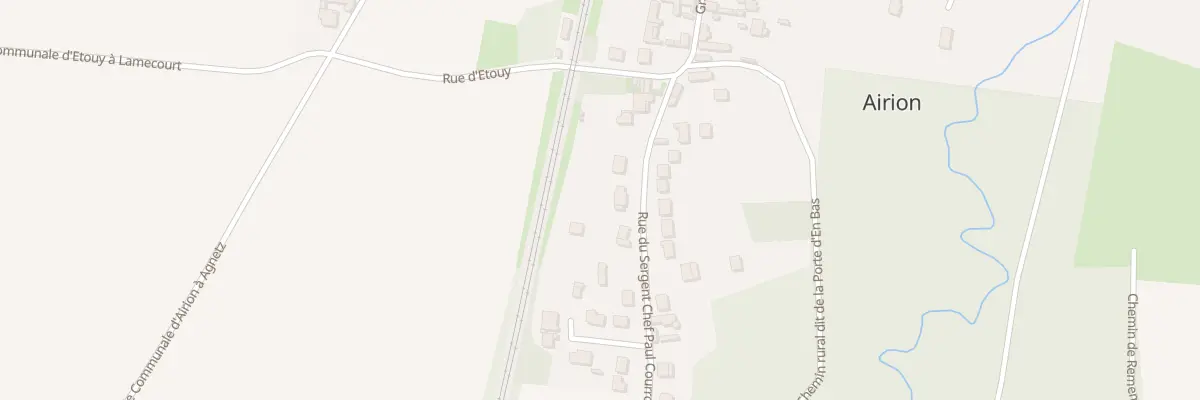 Plan du 12 Rue du Sergt Chef Paul Courroy à Airion