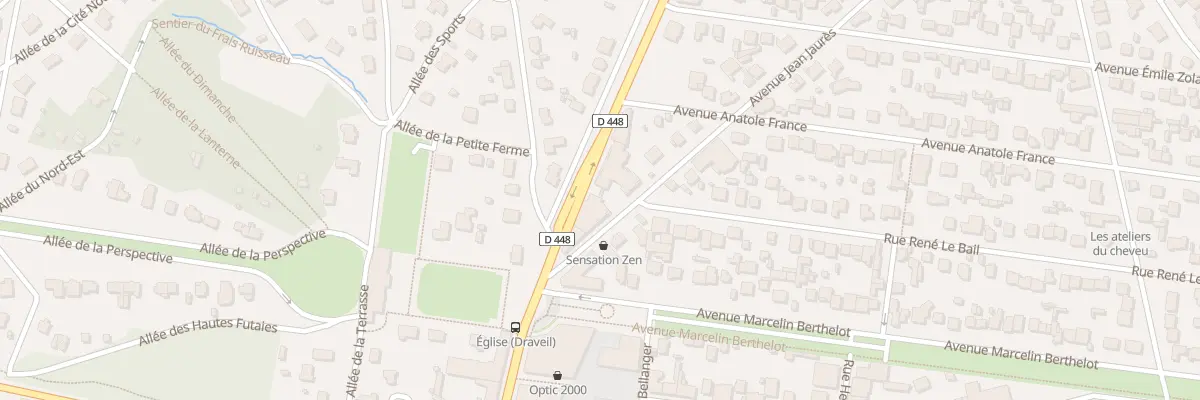 Plan du 238 Bd Henri Barbusse à Draveil