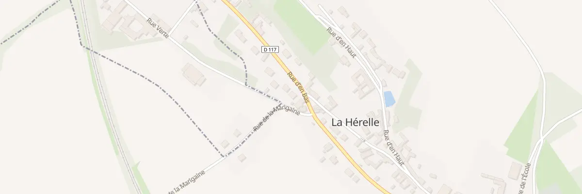 Plan du 10T Rue d’En Bas à La Hérelle