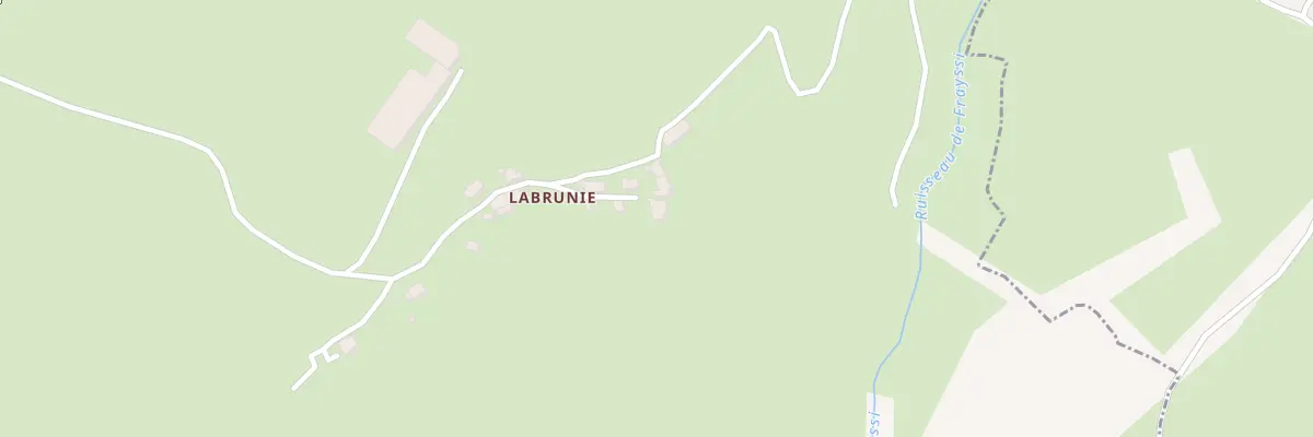 Plan du 5007 Labrunie à Freix-Anglards
