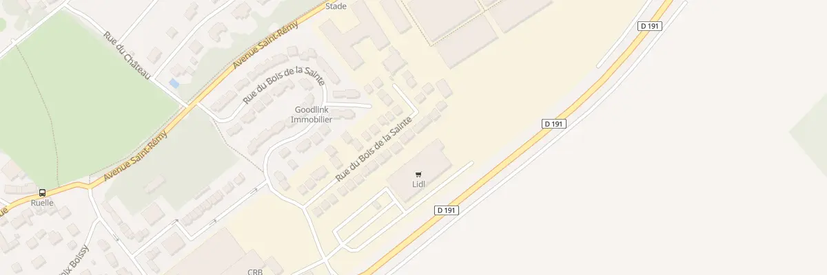 Plan du 67 Rue du Bois de la Sainte à Fontenay-le-Vicomte