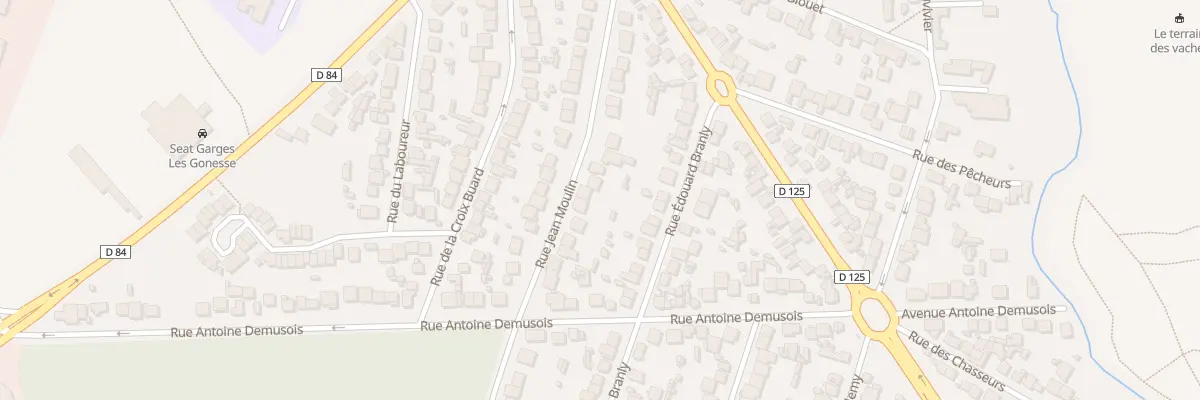 Plan du 29 Rue Jean Moulin à Garges-lès-Gonesse