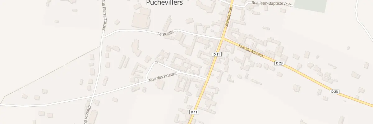 Plan du 4 Rue des Prieurs à Puchevillers