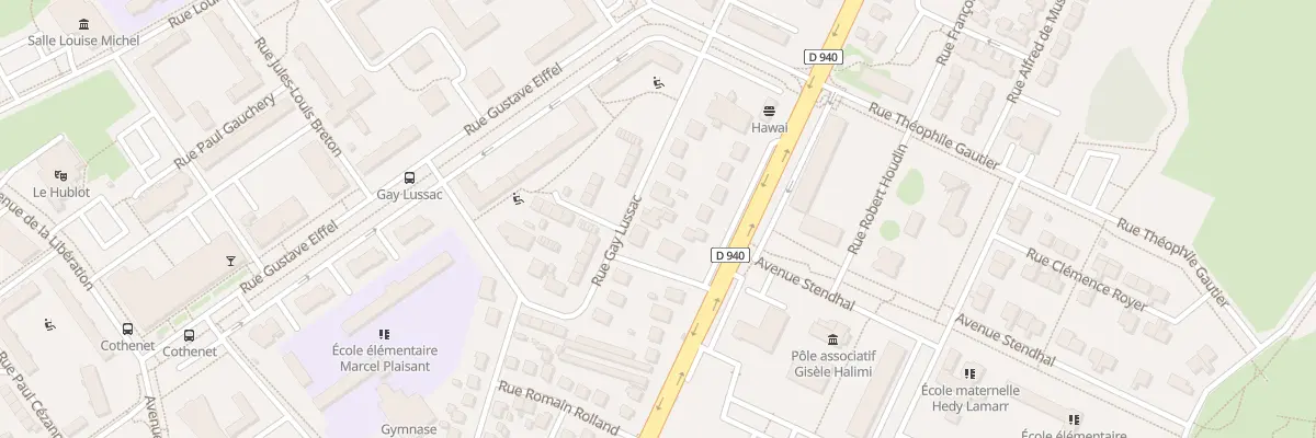Plan du 38 Rue Gay-Lussac à Bourges