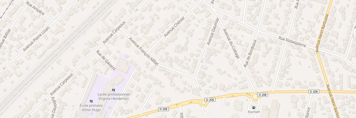 Plan du 23 Av François Millet à Arnouville