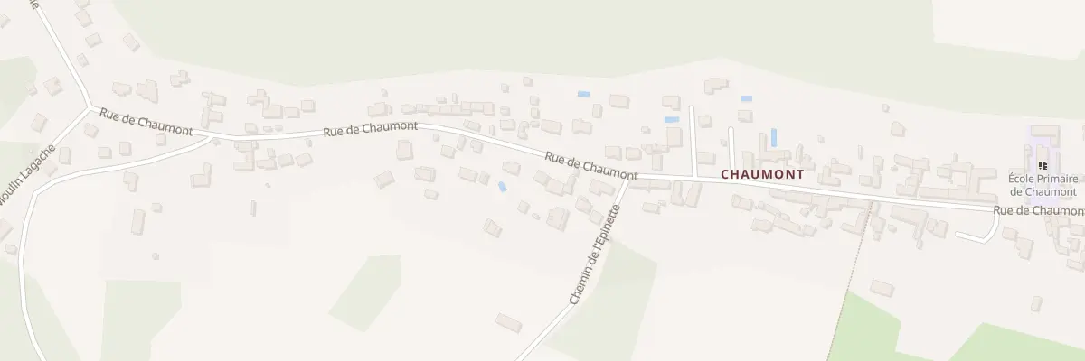 Plan du 51 Rue de Chaumont à Gouvieux