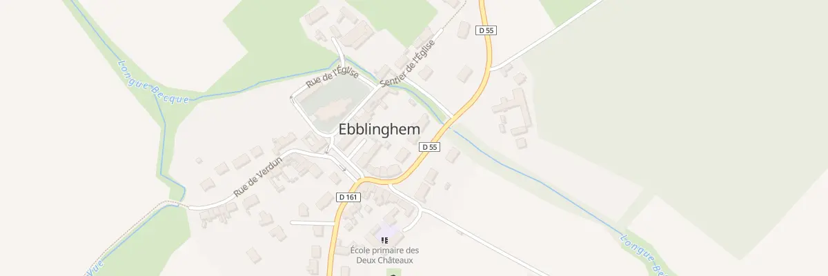 Plan du 68 Rte de Staple à Ebblinghem
