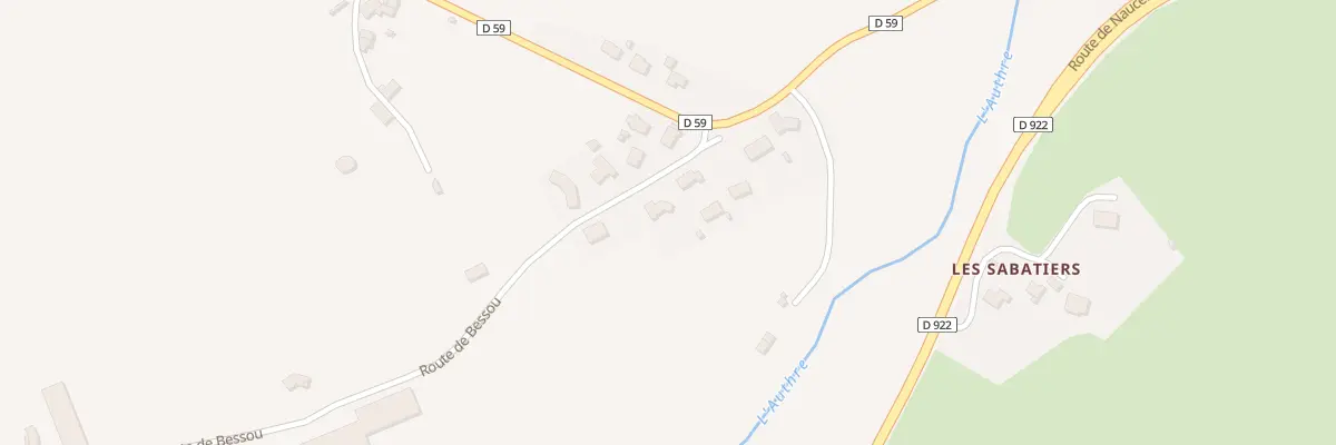 Plan du 6201 Le Couderc à Jussac