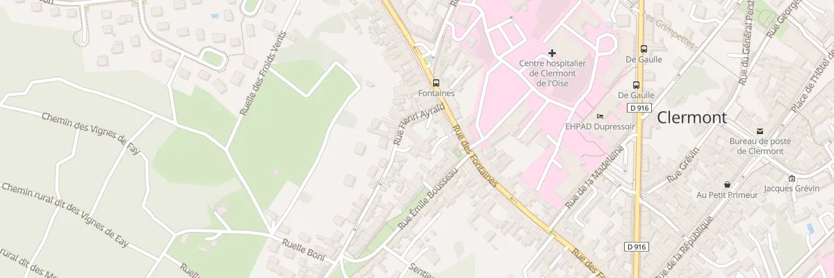Plan du 7 Rue Henri Ayrald à Clermont