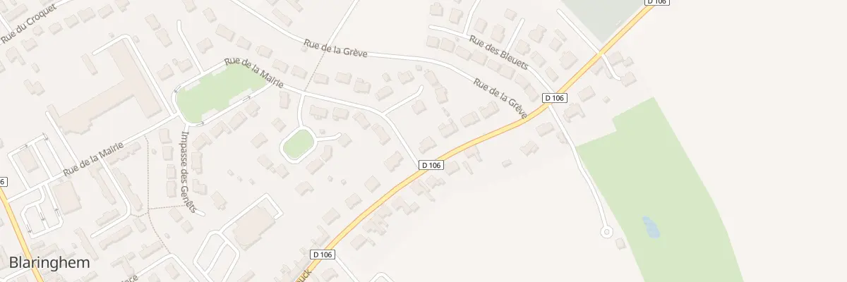Plan du 265 Rue d’Hazebrouck à Blaringhem