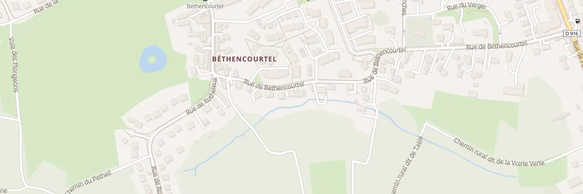 Plan du 42T Rue de Béthencourtel à Clermont