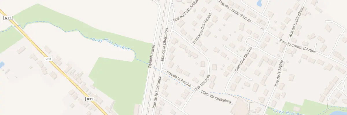 Plan du 34 Rue de la Liberation à Arnèke