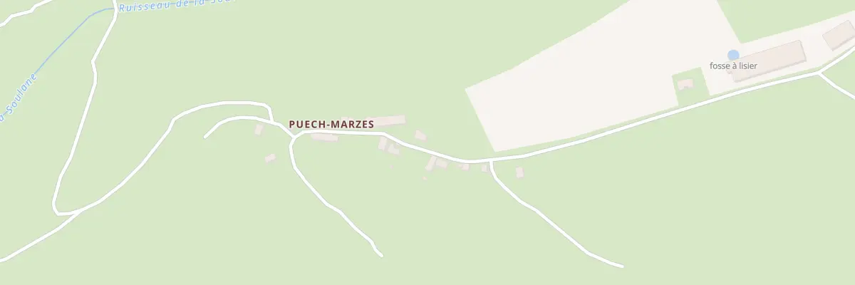 Plan du 5409 Puech-Marzes à Saint-Cernin