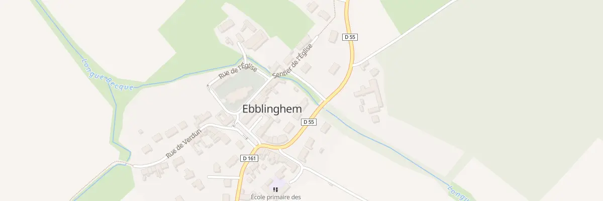 Plan du 89 Rte de Staple à Ebblinghem