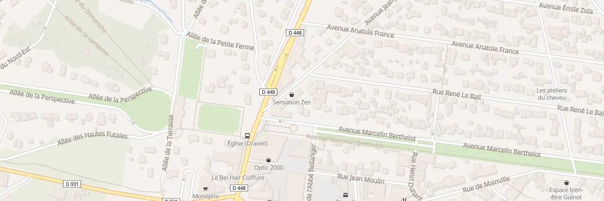 Plan du 4 Av Jean Jaurès à Draveil