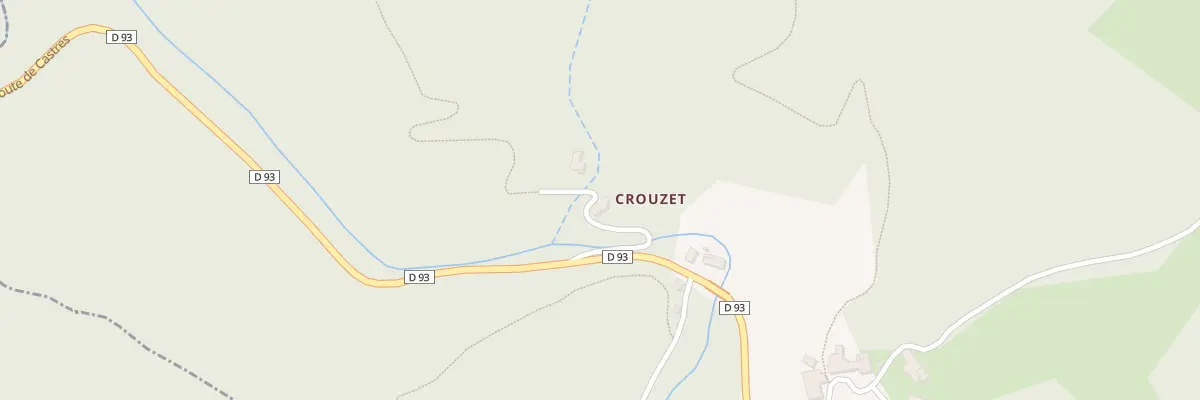 Plan du 4 Che de Crouzet à Cambounès