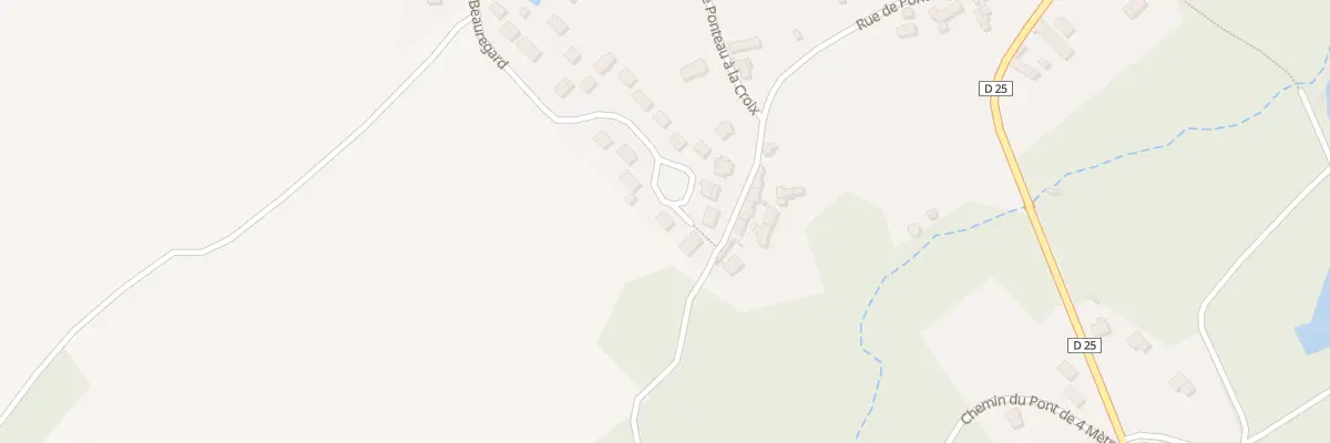 Plan du 37 Rue de Beauregard au Malesherbois