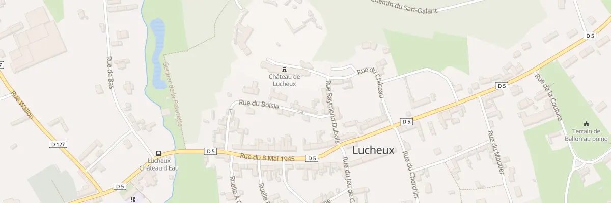 Plan du 2 Rue du Boisle à Lucheux