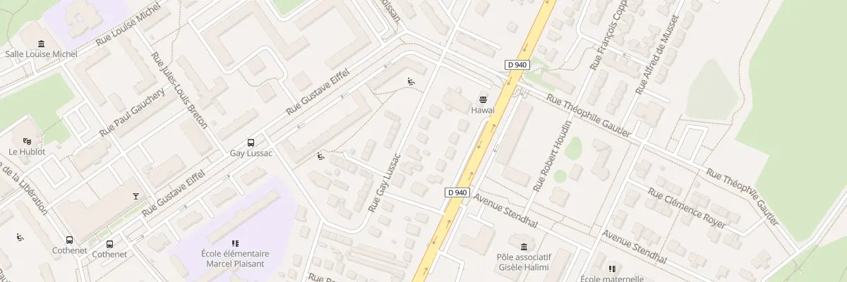 Plan du 42 Rue Gay-Lussac à Bourges