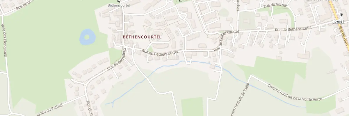 Plan du 44T Rue de Béthencourtel à Clermont