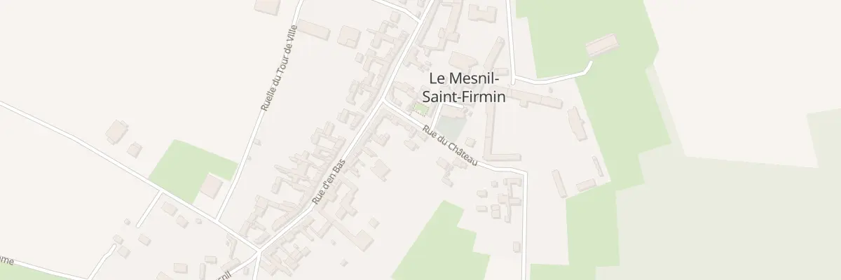 Plan du 28B Rue du Château au Mesnil-Saint-Firmin