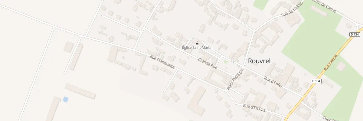 Plan du 3 Gr Grande Rue à Rouvrel