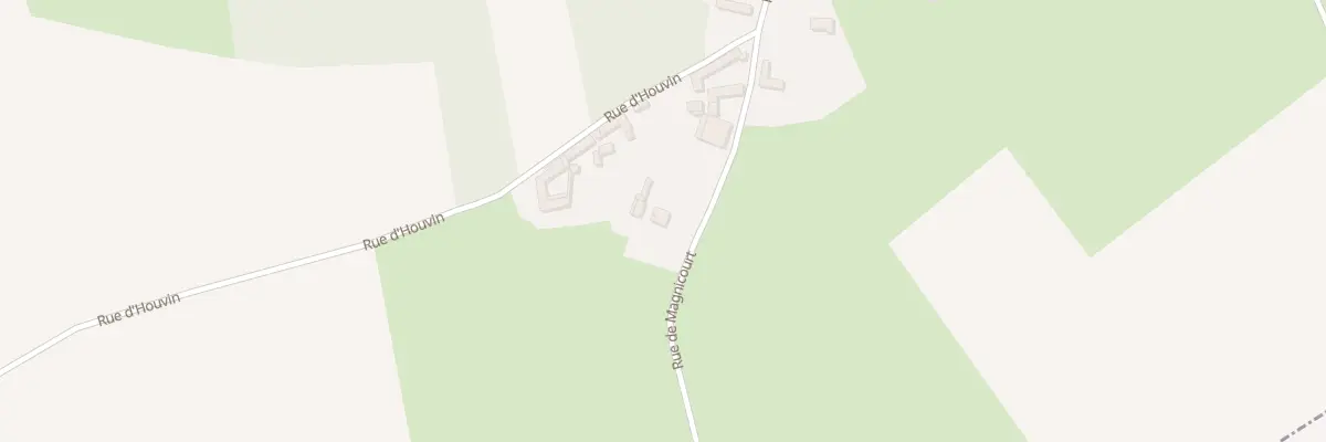 Plan du 2 Rue de Magnicourt à Gouy-en-Ternois