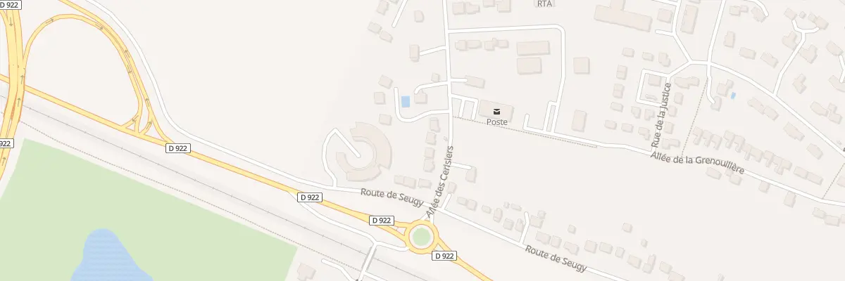 Plan du 3B All des Cerisiers à Luzarches