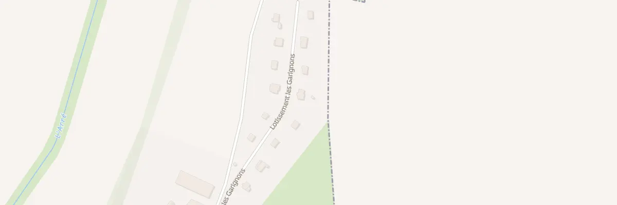 Plan du 9 Lot les Garignons à Airion