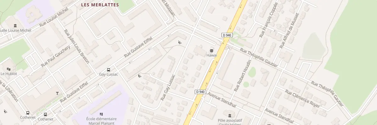 Plan du 44 Rue Gay-Lussac à Bourges