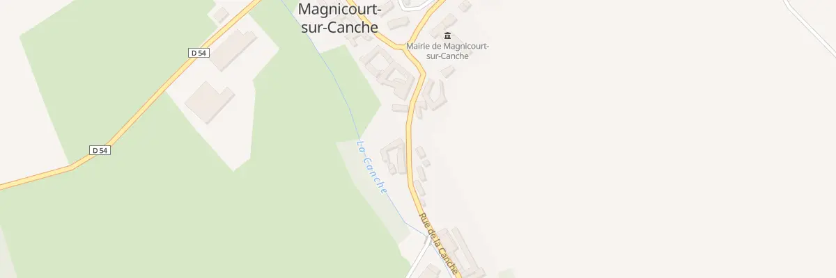 Plan du 67 Rue de la Canche à Magnicourt-sur-Canche