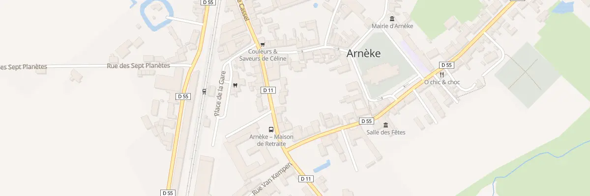 Plan du 25 Rue de Cassel à Arnèke