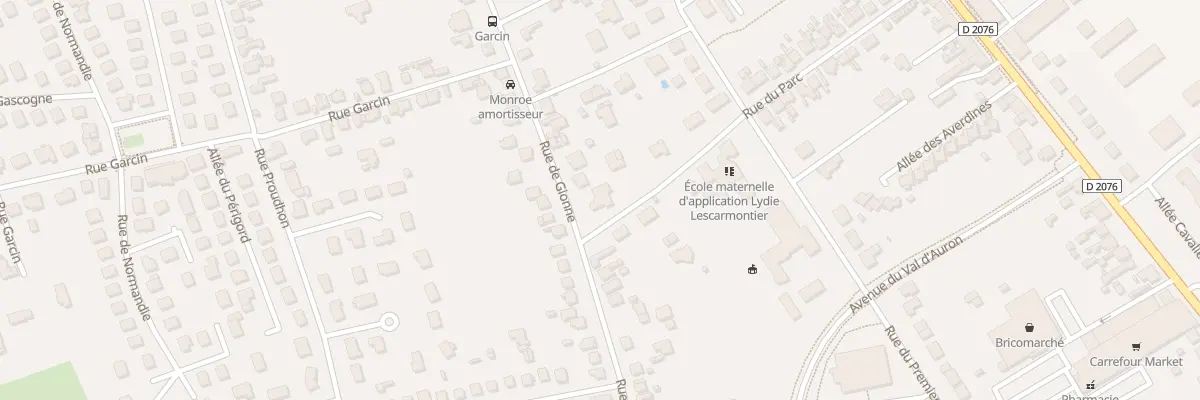 Plan du 37 Rue de Gionne à Bourges