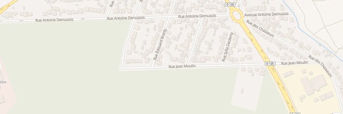 Plan du 75 Rue Jean Moulin à Garges-lès-Gonesse