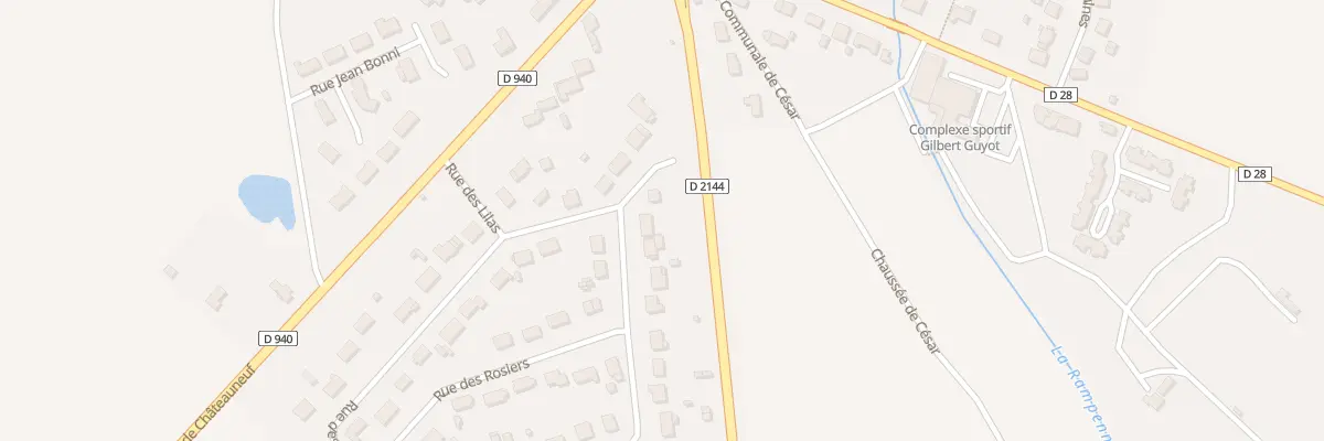 Plan du 52 Rue des Lilas à Levet