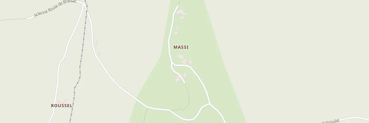 Plan du 5110 Massi au Bez