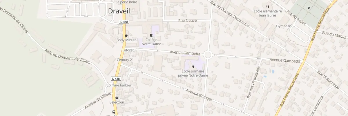 Plan du 16B Av Gambetta à Draveil
