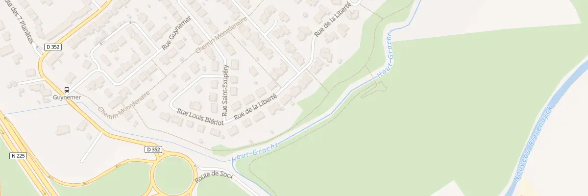 Plan du 25 Rue de la Liberté à Bierne